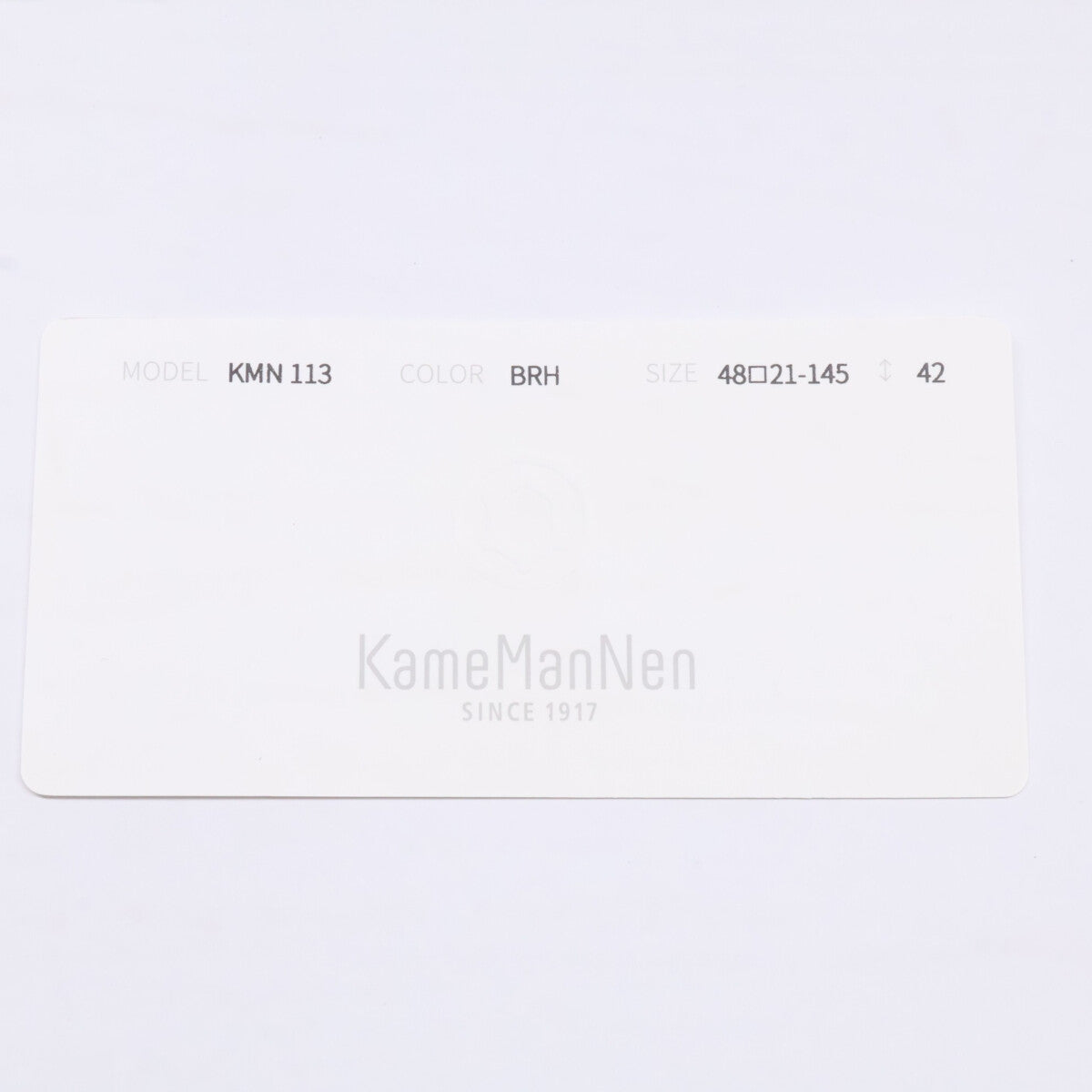 KameManNen カメマンネン 【美品】KMN113 チタン パント型シェイプ 眼鏡