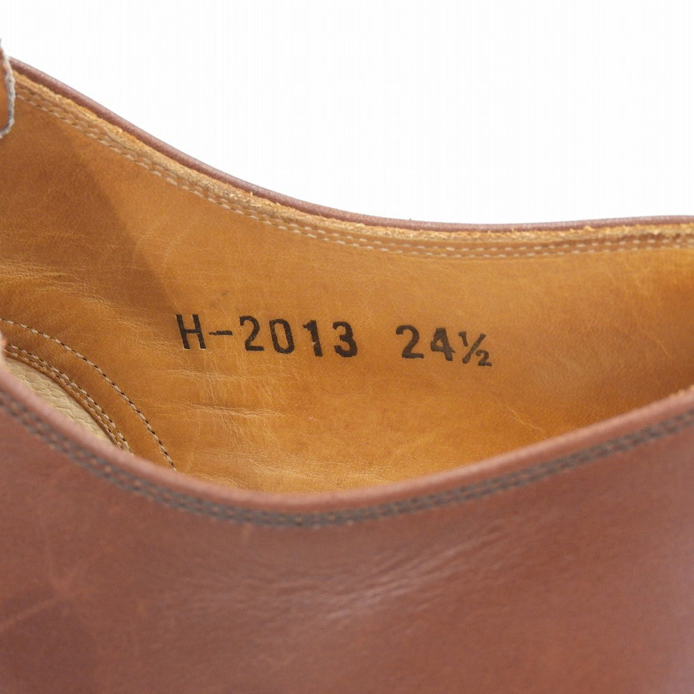 SCOTCH GRAIN Takumi Derby U-Tip Shoes Men's Brown 24 1/2 H-2013 Shoes