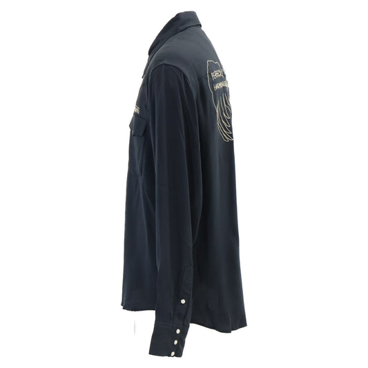 VISVIM ビズビム 【国内正規/26SS】0126105011008 FOUR CORNERS L Sバック刺繍ウエスタンシャツ トップス
