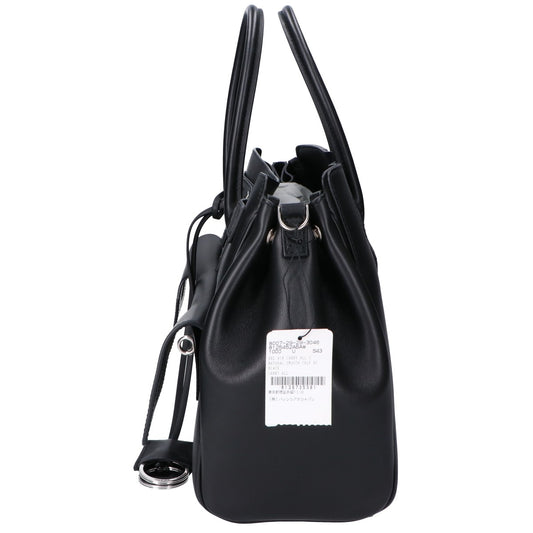 BALENCIAGA バレンシアガ 812545 ブラック×シルバー ナチュラルスムースカーフ BEL AIR CARRY ALL S/ベルエアー キャリーオールバッグ スモール ショルダーバッグ