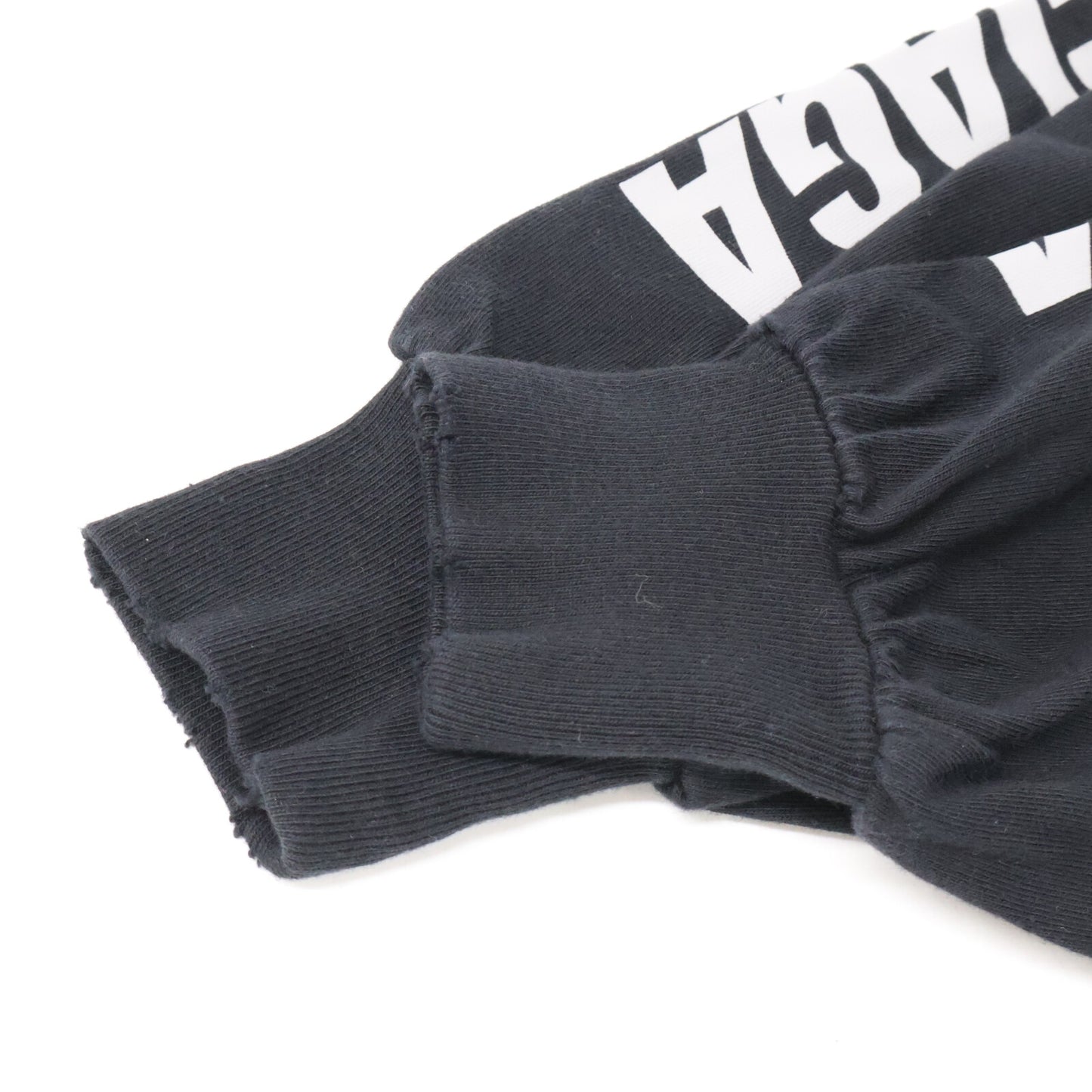 BALENCIAGA バレンシアガ 【新品同様/国内正規/23年製】767879 TPVE9 TOP LEAGUE L/S T-Shirt ダメージ加工 オーバーサイズ 長袖Tシャツ トップス
