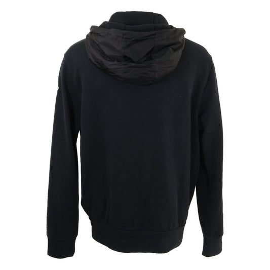 MONCLER モンクレール BORN TO PROTECT H10918G00042 ZIP UP CARDIGAN コットン/ナイロン切替 ジップアップ パーカー トップス