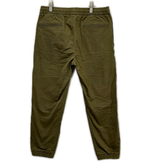 MONCLER モンクレール 20年製 カーキ PANTALONE SPORTIVO サイドロゴラインイージーパンツ ボトムス