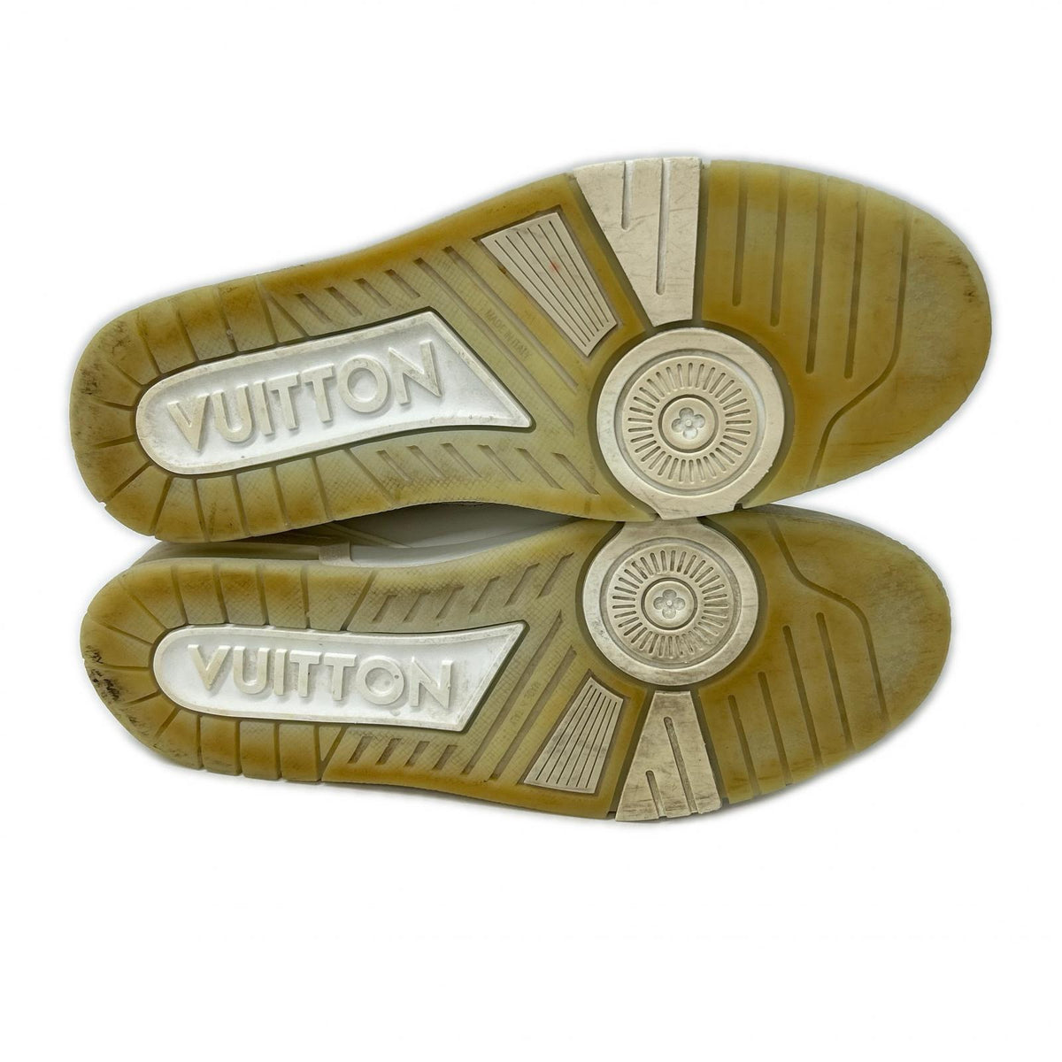 LOUIS VUITTON ルイヴィトン 1A8WAX LV トレイナー・ライン スムースカーフxグレインカーフ スニーカー シューズ