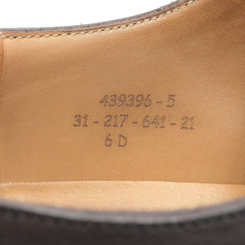 J.M. WESTON J.M. Weston GOLF OXFORD NOVOCALF shoes last 31 women's brown 6D 641 shoes