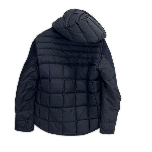 MONCLER モンクレール 17年製 ネイビー RYAN/ライアン ウール切替フーデットダウンジャケット ジャケット