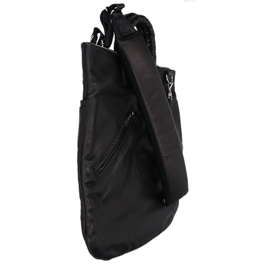Porter Classic ポータークラシック 新品同様 PC-050-2502 PC RIDERS LEATHER NEWTON HELMET CASE W/LOVE&PEACE SILVER トートバッグ