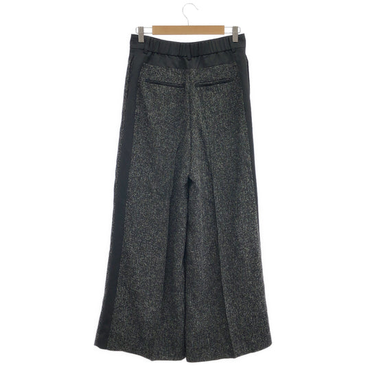 ADORE アドーア 531-3230602 ブラック ファインツイードパンツ ボトムス