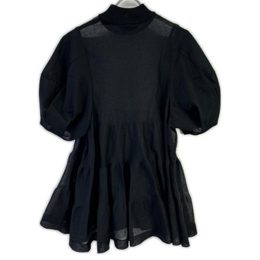 ADORE アドーア 531-3270718 ブラック シアーティアードニット トップス