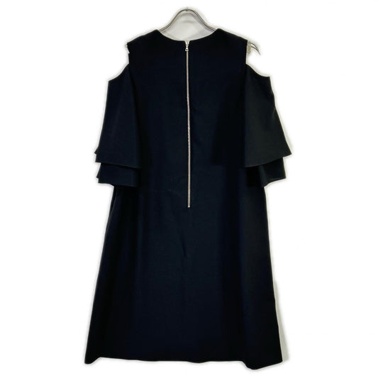 ADORE アドーア 531-7140322 ブラック カットオフフレアスリーブワンピース ワンピース