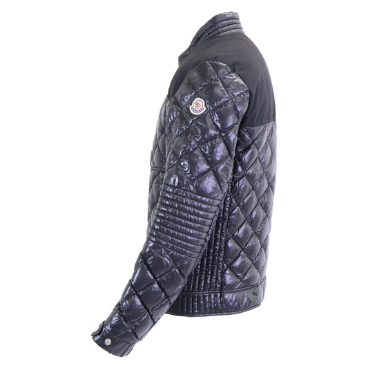 MONCLER モンクレール 【美品】VERAN ヴェラン キルティング ライダース ダウンジャケット ジャケット