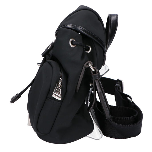 MONCLER モンクレール 24AW MINI TRICK BACKPACK/ミニトリック メタルロゴ ドローストリング ショルダーバッグ