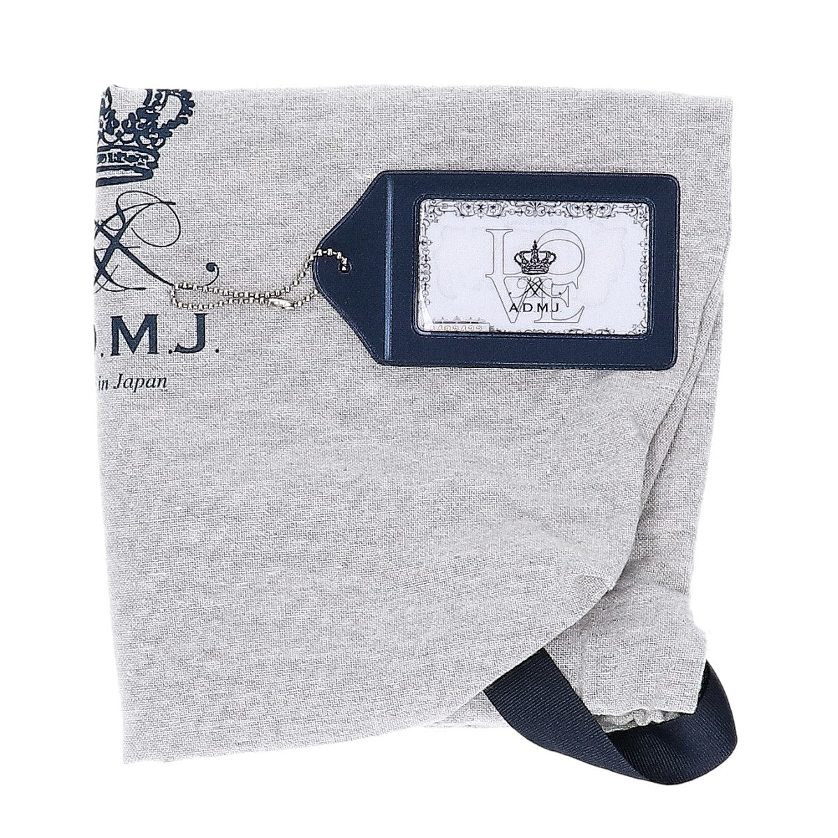 A.D.M.J. Accessoires De Mademoiselle ADMJ 【新品同様】ビーズチェーン スクエア ミニ ボストンバッグ