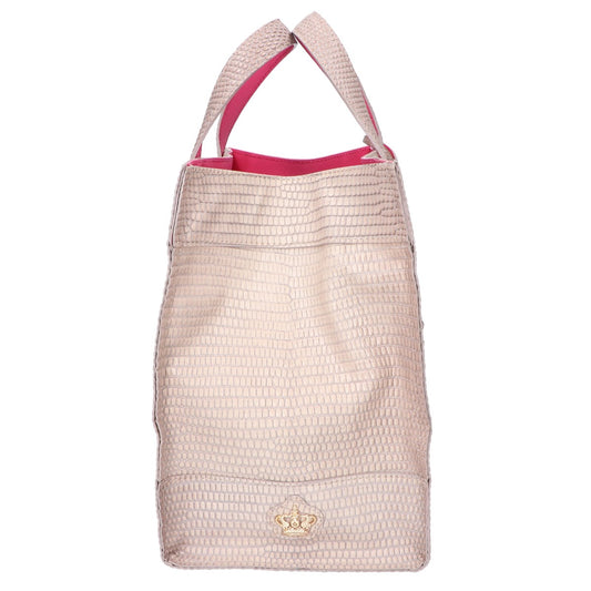 A.D.M.J. Accessoires De Mademoiselle ADMJ 型押しレザー ハンドバッグ