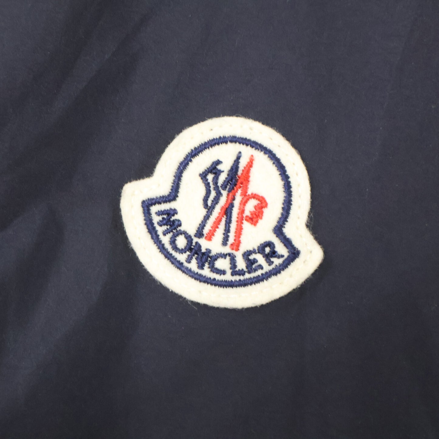 MONCLER BEID GIUBBOTTO nylon jacket with logo embroidery around the neck jacket