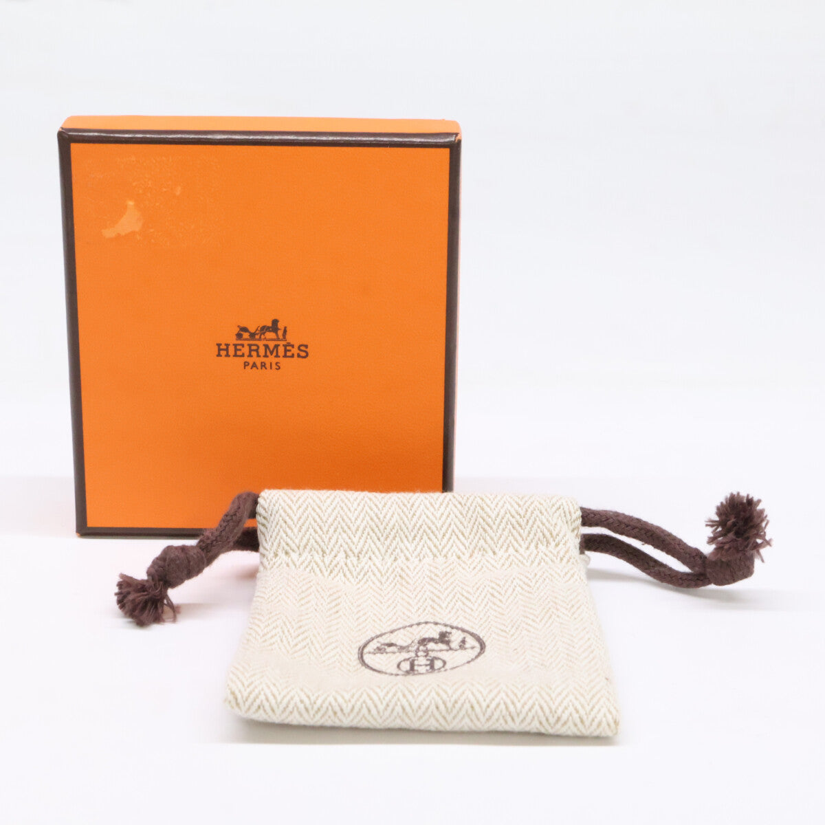 HERMES エルメス H608002F003 Mini Pop H ミニポップアッシュ ピアス