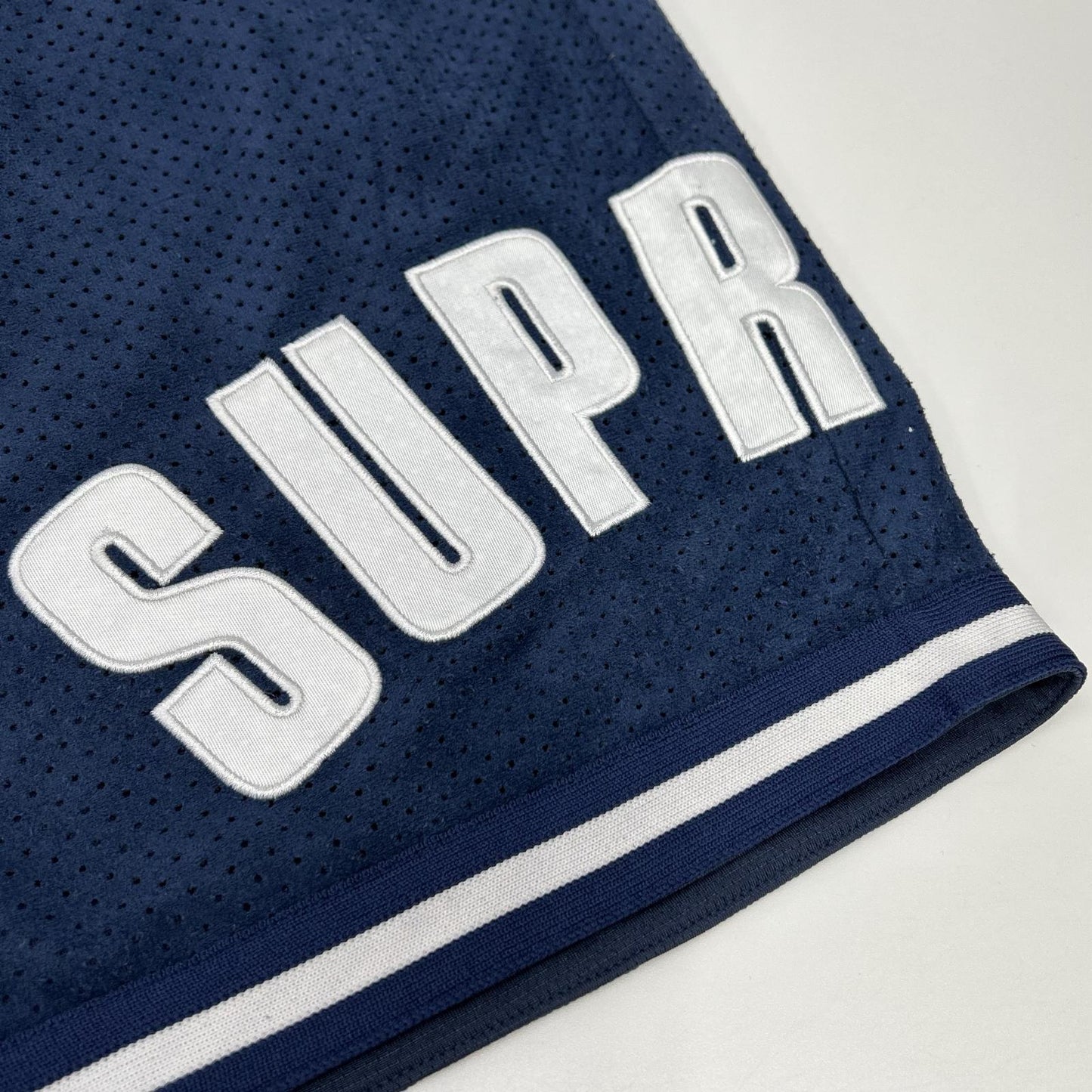 Supreme シュプリーム 24SS ネイビー Ultrasuede Mesh Short ウルトラスウェードメッシュショートパンツ ボトムス