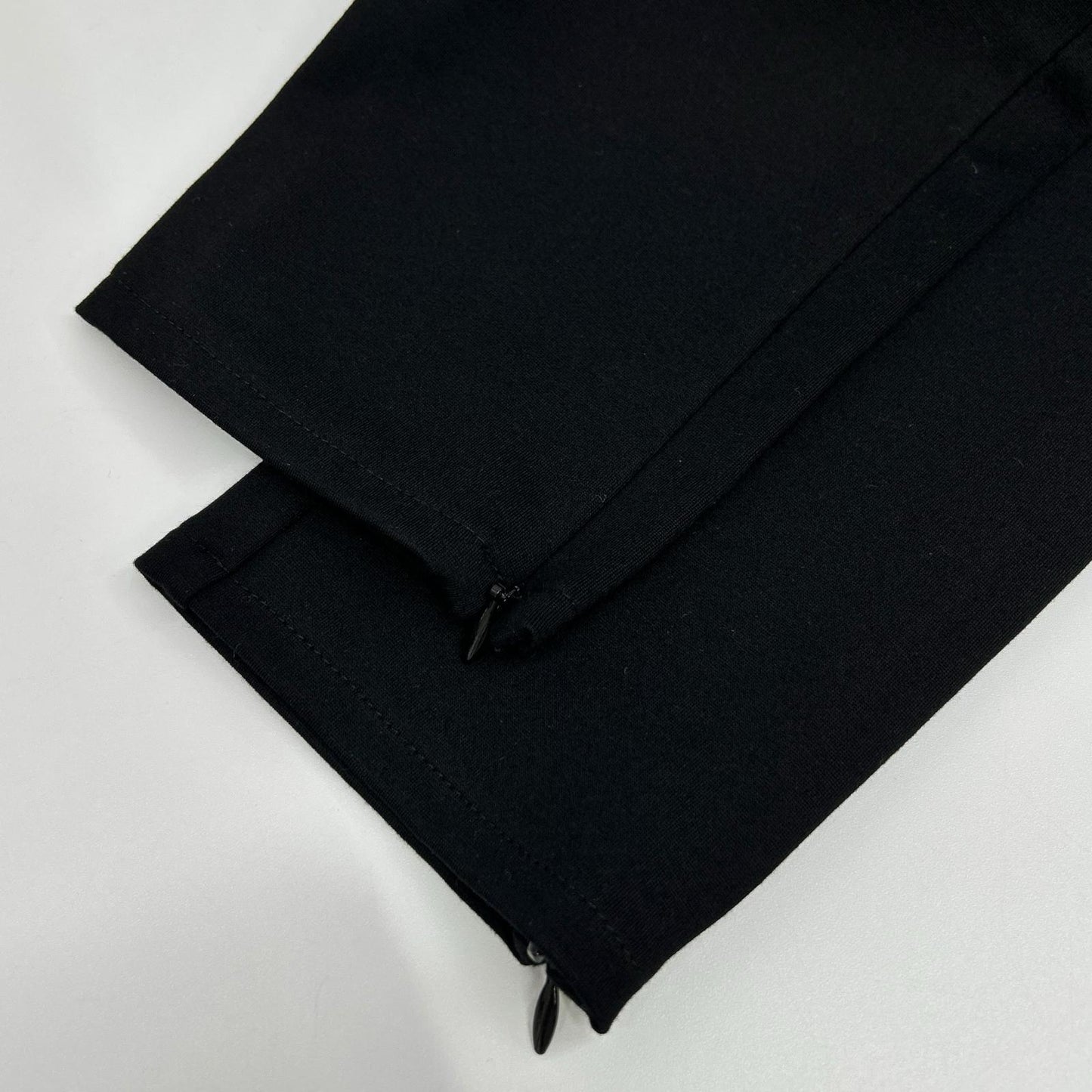 Whim Gazette Whim Gazette Black Leggings Zip Pants Bottoms