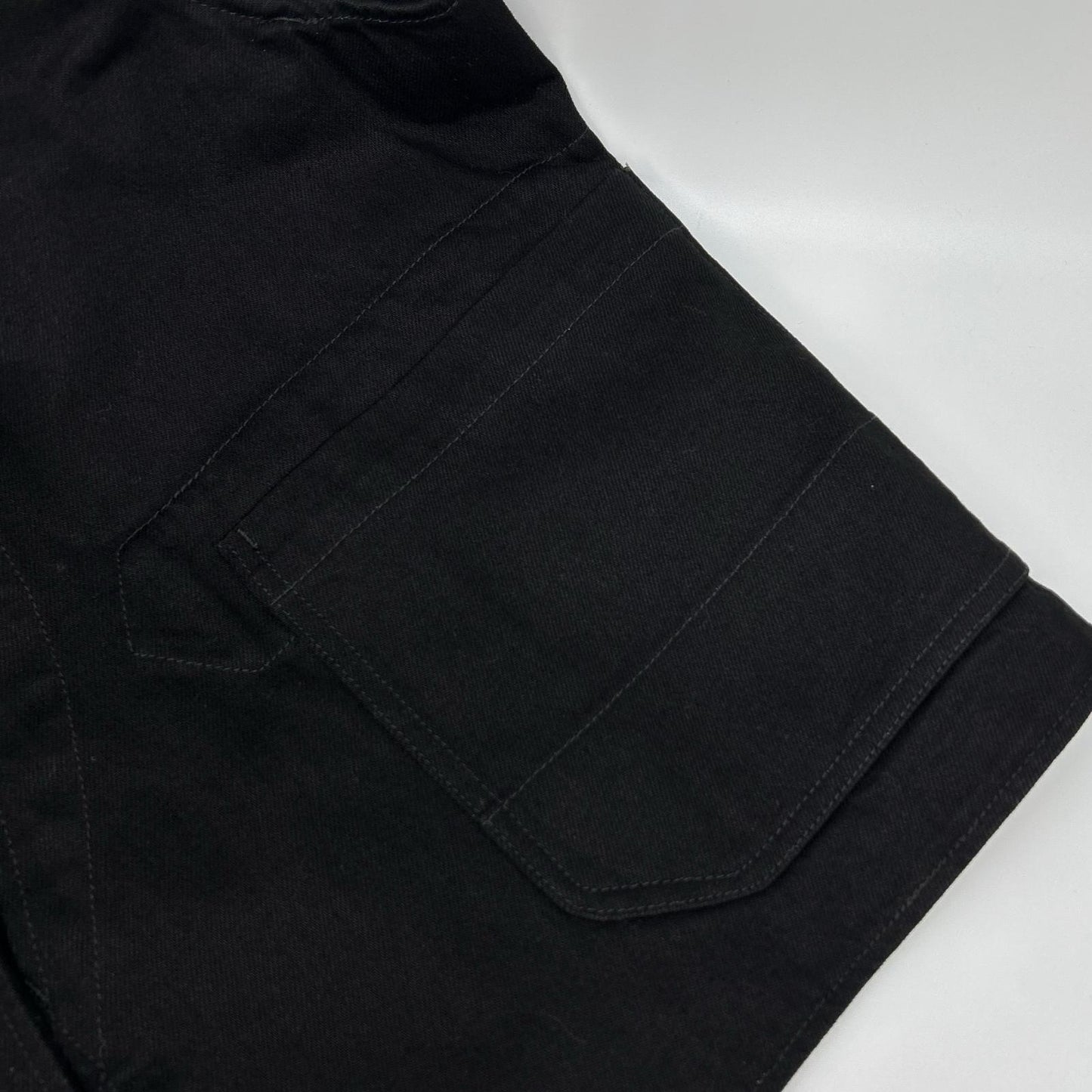 Engineered Garments エンジニアードガーメンツ ブラック Upland Vest Cotton Bull Denim ボトムス