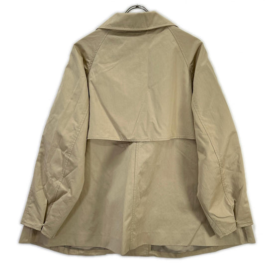 Spick&Span スピック&スパン 26年製 ベージュ CO/PAスタンドカラーショートコート コート