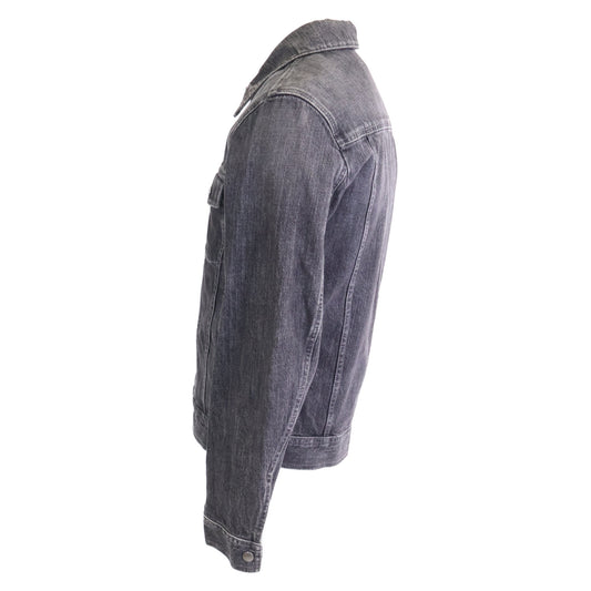 LOUIS VUITTON Louis Vuitton RW052Q MHDJ01CJY Denim Jacket with Shearling Liner