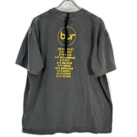 insonnia インソニア 【EDIFICE別注】IP-BL-002 ブラック blur LAW プリントTシャツ トップス