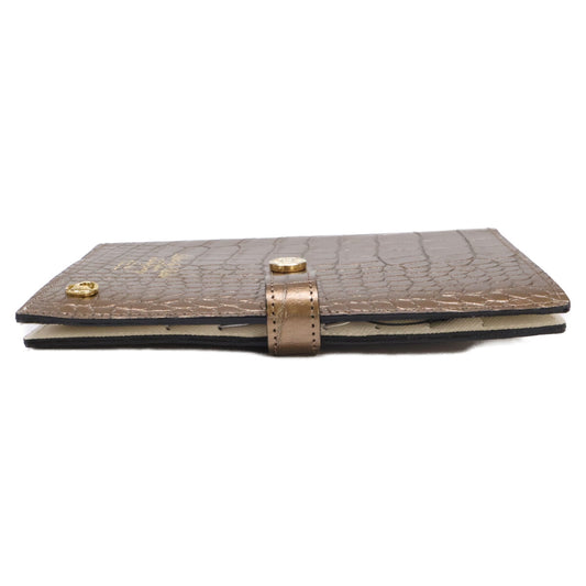 A.D.M.J. Accessoires De Mademoiselle ADMJ 【美品】型押しレザー お薬手帳ケース その他