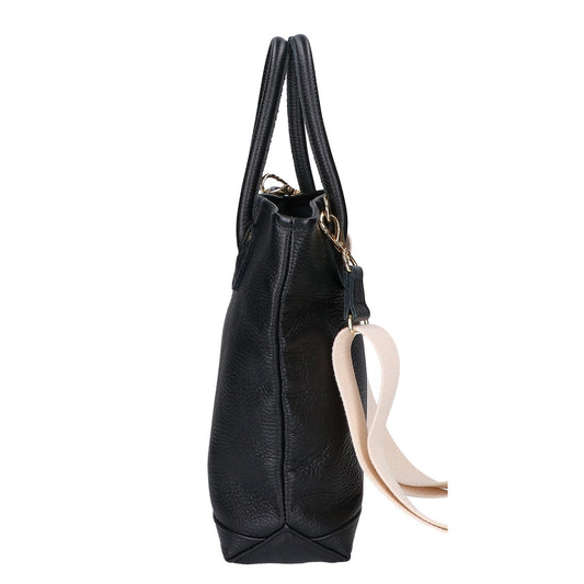 YOUNG&OLSEN ヤングアンドオルセン EMBOSSED LEATHER HAVERSAC シボレザー 2WAYショルダー ハンドバッグ