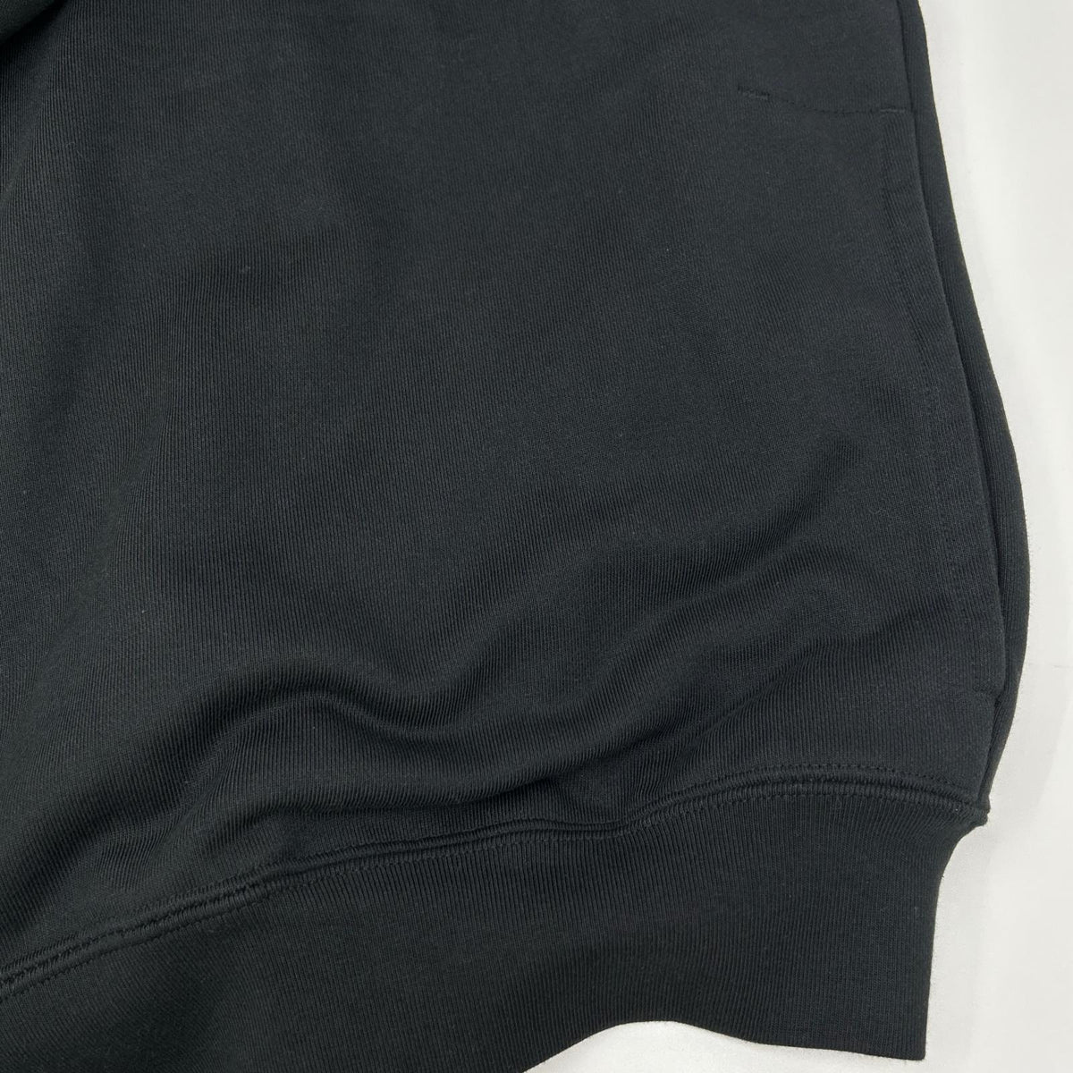Y-3 KA3107 2025 model Black Brushed Terry Zip Hoodie Brushed Terry Zip Hoodie Jacket