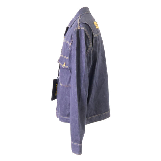 MONCLER モンクレール GENIUS x MERCEDES-BENZ BY NIGO 新品同様 25SS NEPIT JACKET ロゴ刺繍 ウォッシュドデニムジャケット ジャケット