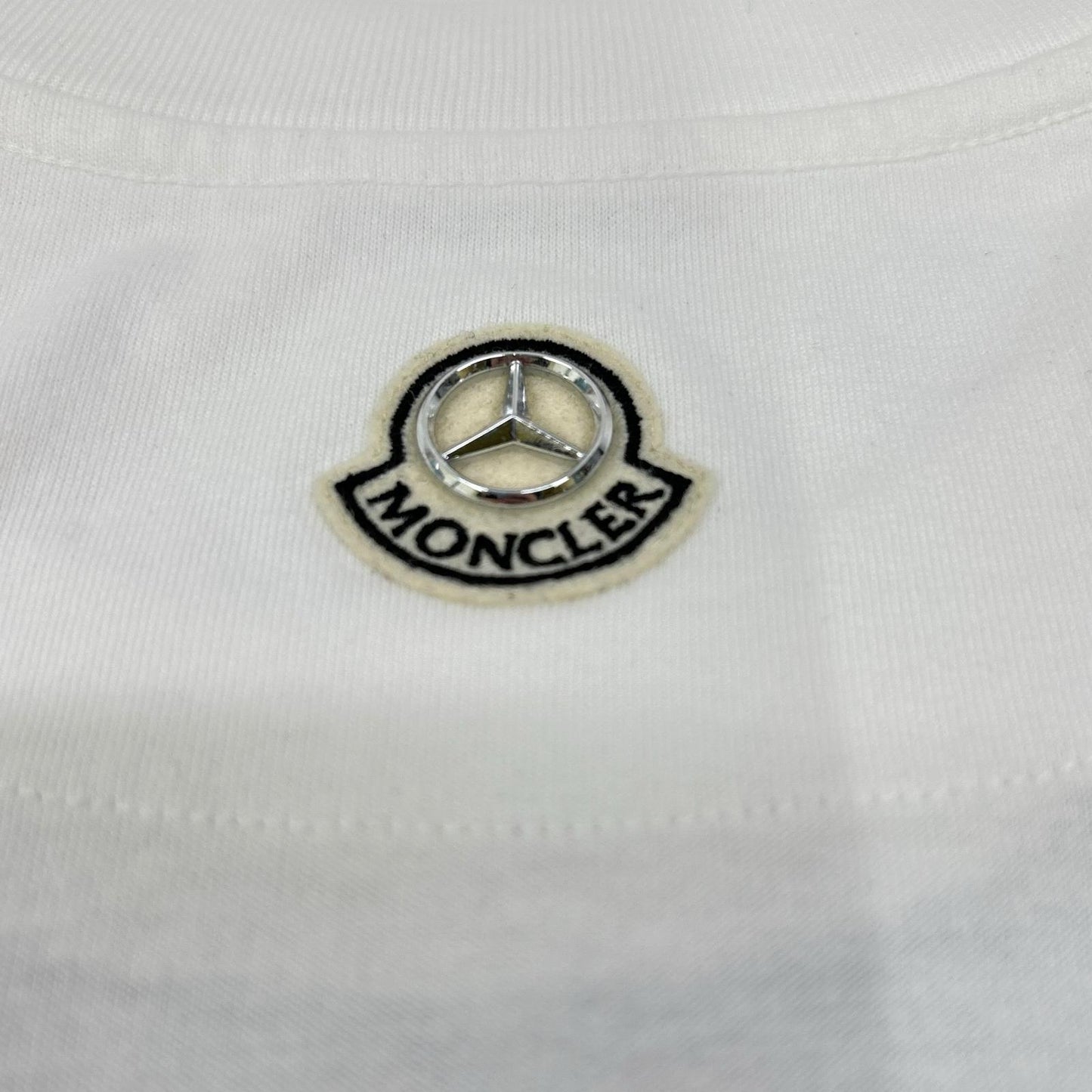 MONCLER モンクレール 【GENIUS】×MERCEDES-BENZ BY NIGO 25SS SS T-SHIRT ホワイト コットン アーカイブフォトプリント Tシャツ トップス