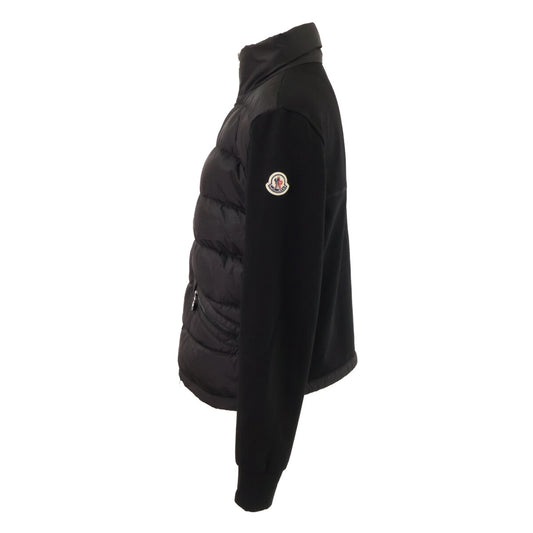 MONCLER モンクレール 【23年製】FELPA APERTA CON ZIP スウェット切替 ダウンブルゾン ジャケット