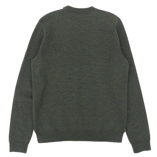DSQUARED2 ディースクエアード ワッペン ニット ウール トップス メンズ グリーン XS トップス