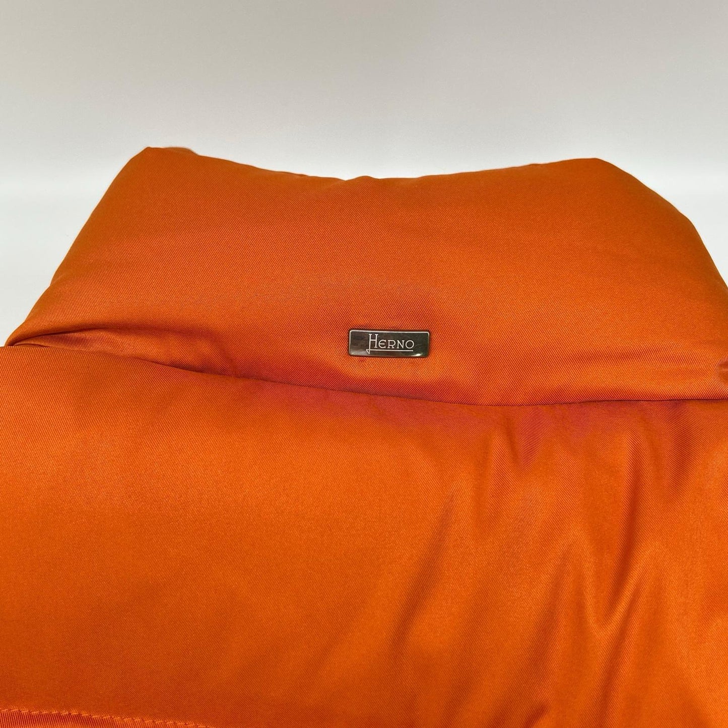 HERNO ヘルノ PI001019U オレンジ アレンデール フェイクファー ボンバージャケット ジャケット