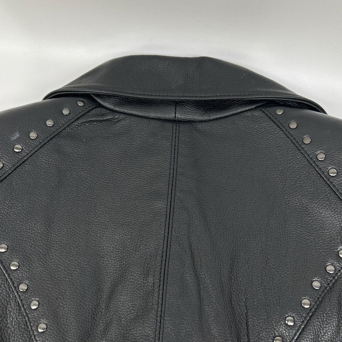 HARLEY DAVIDSON ハーレーダビッドソン ブラック スタッズ フレイムデザイン ダブルライダースジャケット ジャケット