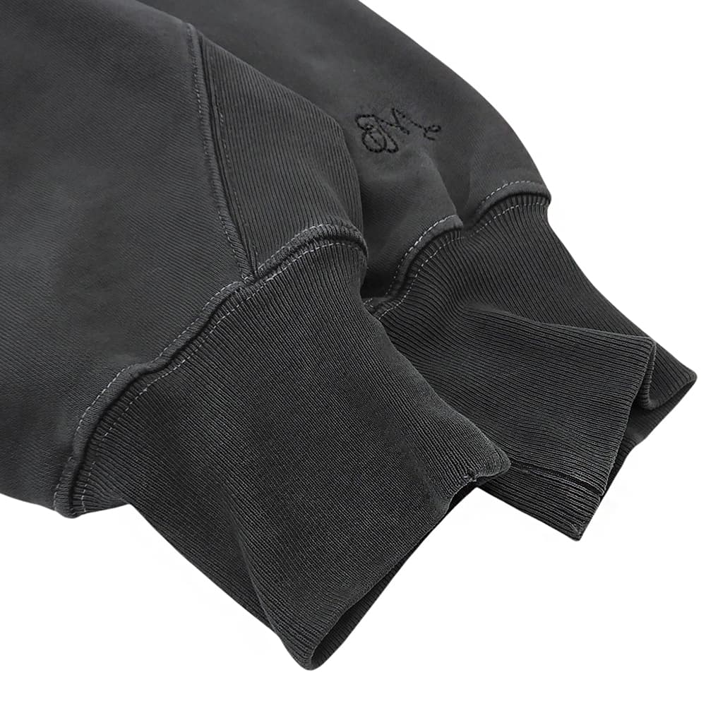 MEAN MACHINE AGE ミーンマシーンエイジ 美品 W-ZIP クロップドフーディ トップス ウォッシュドブラック MMA-010FW トップス