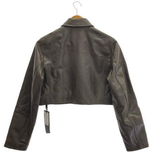 styling/ スタイリング 16WFJ254012 25年製 ブラウン ラムレザーブルゾン トップス