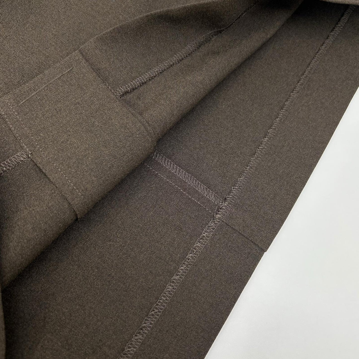 styling/ スタイリング 16WFO254048 25年製 ブラウン ドルマンスリーブスーツワンピース ワンピース