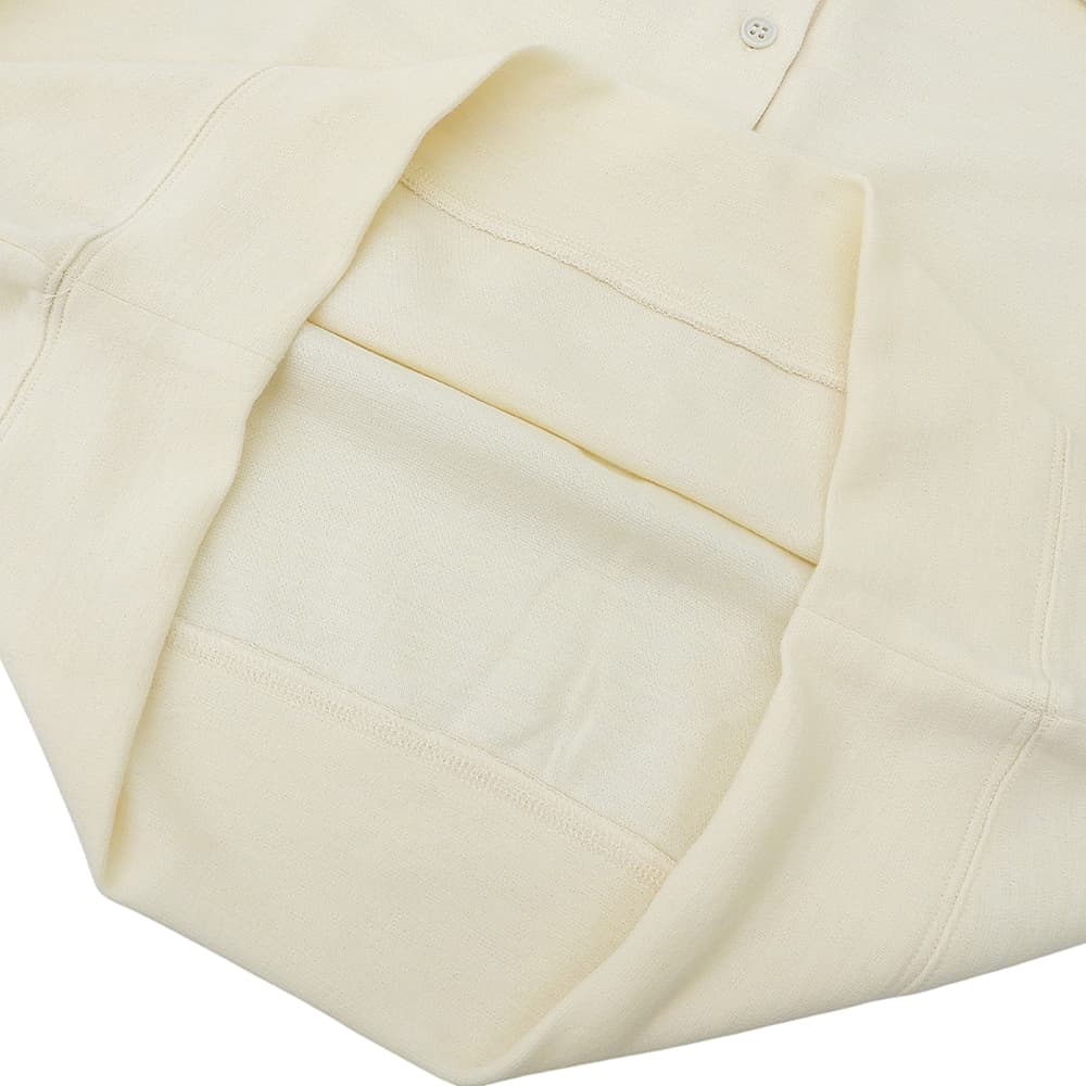 styling/ スタイリング 新品同様 ラグランスリーブ オーバーポロシャツ トップス レディース アイボリー ONE 16WCT255016 25年製 トップス