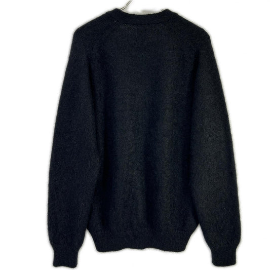 BATONER バトナー BN-22FW-065 ブラック モヘヤ100 PURE MOHAIR CARDIGAN ピュアモヘアカーディガン トップス