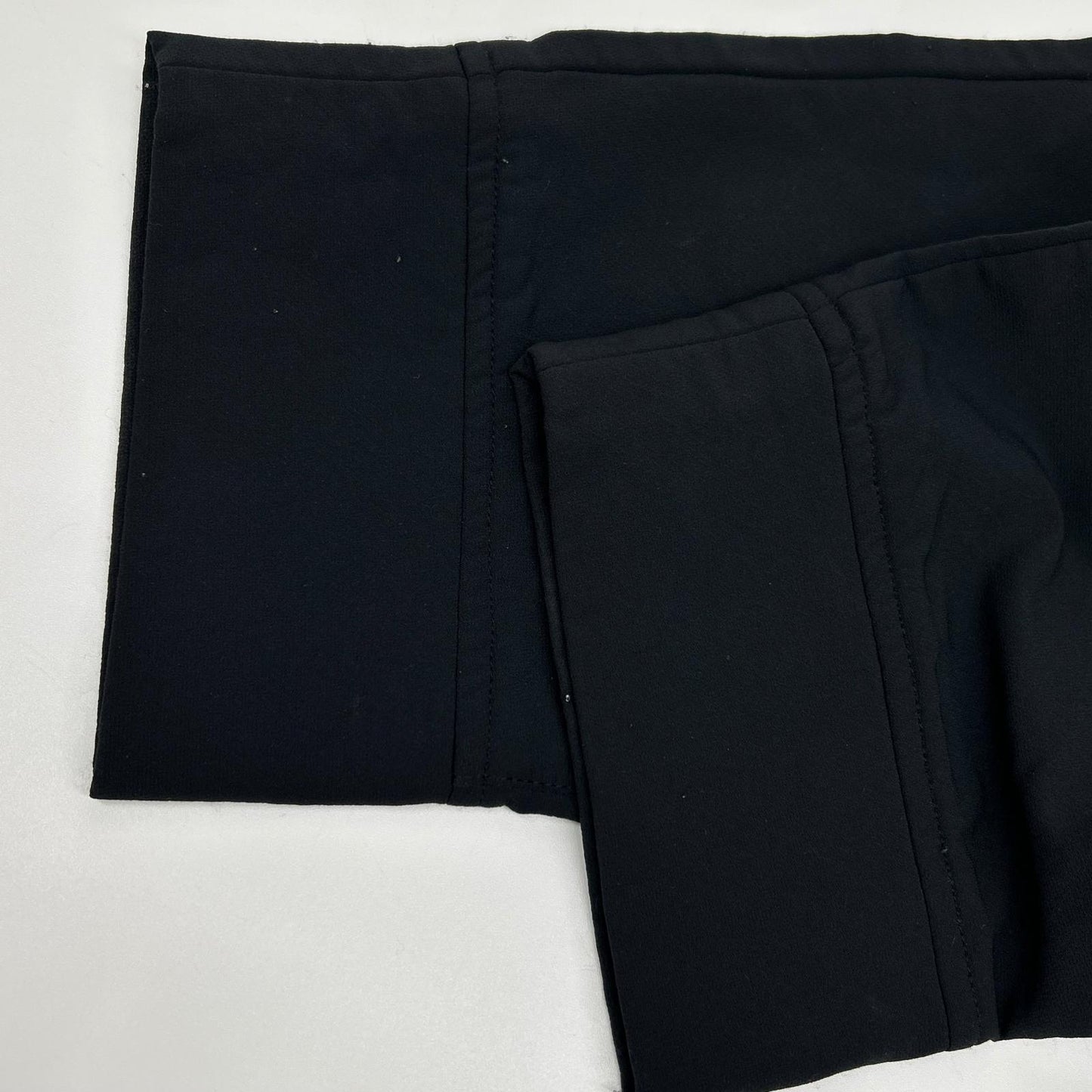 AXESQUIN アクシーズクイン 022002 Black tech wide-leg pants Bottoms