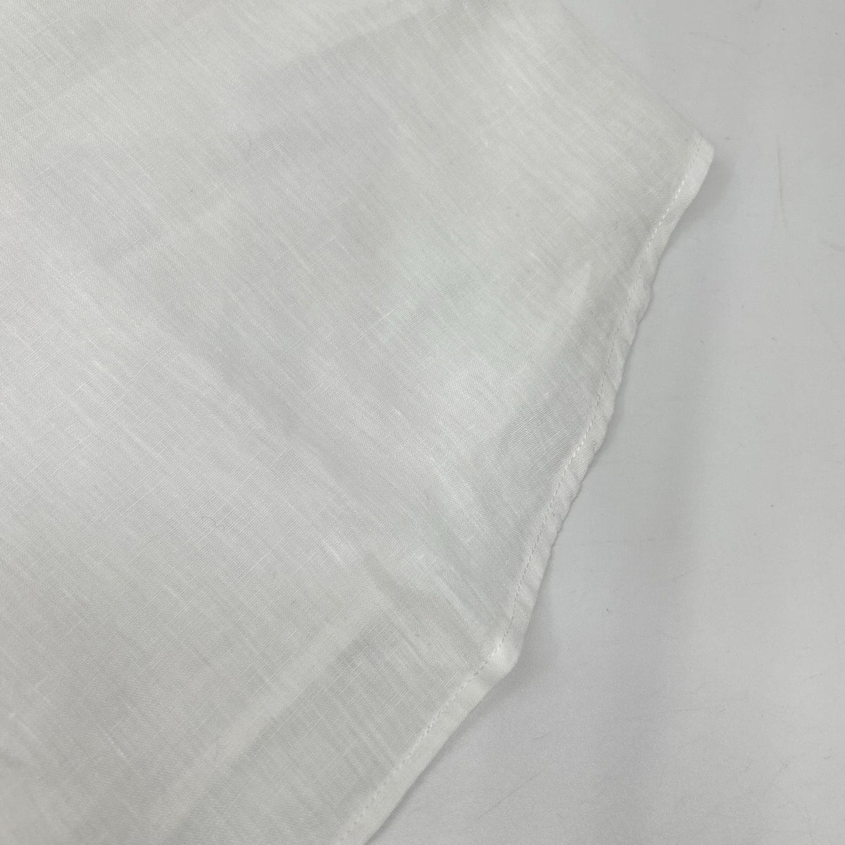 Loro Piana ロロピアーナ MAA8675 ホワイト リネン100 プルオーバー長袖シャツ トップス
