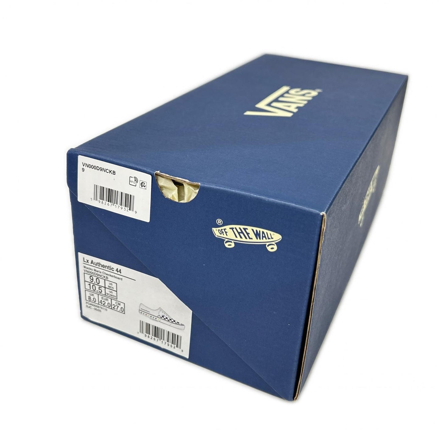 WACKO MARIA ワコマリア x VANS ヴァンズ 【新品同様】VANS-WM-SH07 LX AUTHENTIC 44 8オンスコットンキャンバス オーセンティック ローカット スニーカー シューズ