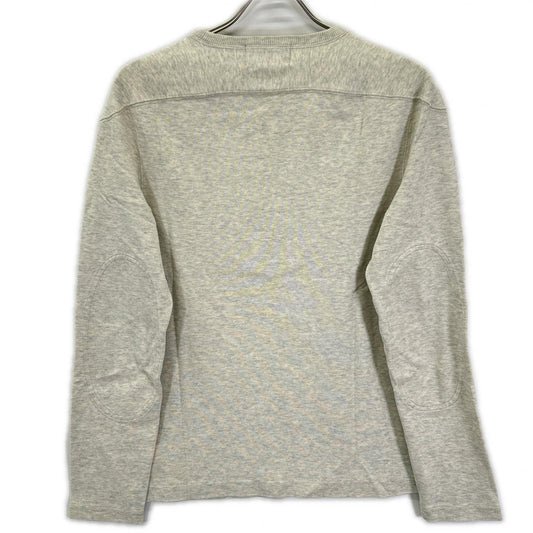 RRL ダブルアールエル 782629551001 FOOTBALL JERSEY オートミール コットン イーグルロゴプリント エルボーパッチ ロングスリーブジャージーカットソー トップス