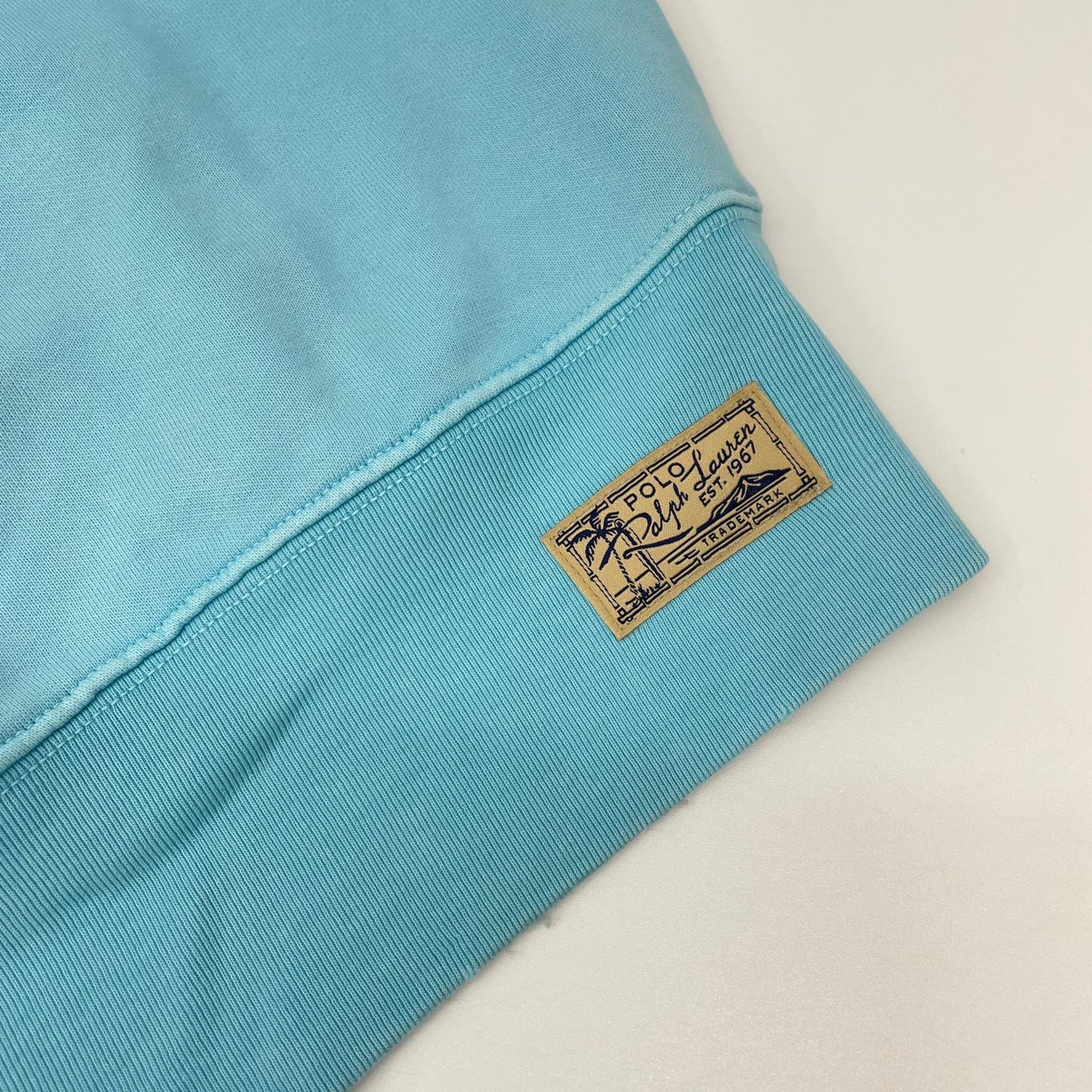 POLObyRalphLauren ポロラルフローレン MNPOKNI16824382 ライトブルー コットン ヴィンテージフィット グラフィックプリント スウェットプルオーバー トップス