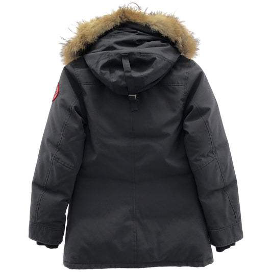CANADA GOOSE カナダグース 2300JL ブラック CHARLOTTE PARKA シャーロットパーカー ファー付きダウンコート トップス