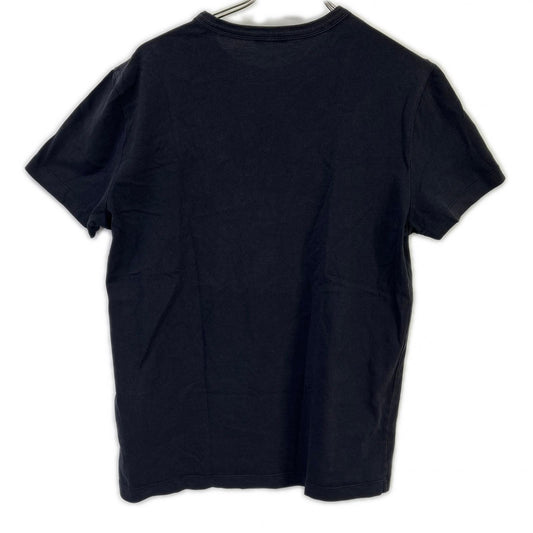 MONCLER モンクレール 19SS MAGLIA T-SHIRT ブラック×ホワイト コットン ロゴプリント ショートスリーブカットソー トップス
