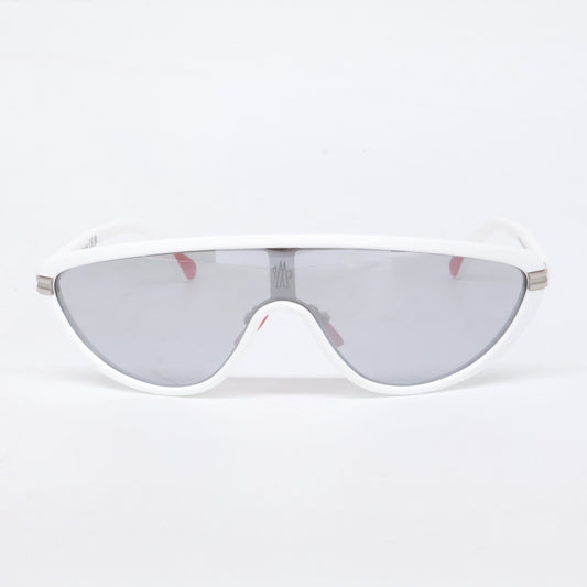 MONCLER モンクレール 【美品】VITESSE ML0239 21C 136 140 シールドシェイプ サイドロゴ サングラス