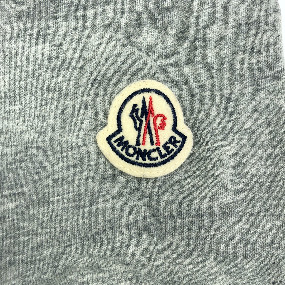 MONCLER モンクレール 23年製 グレー SS T-SHIRT ロゴデザインTシャツ トップス