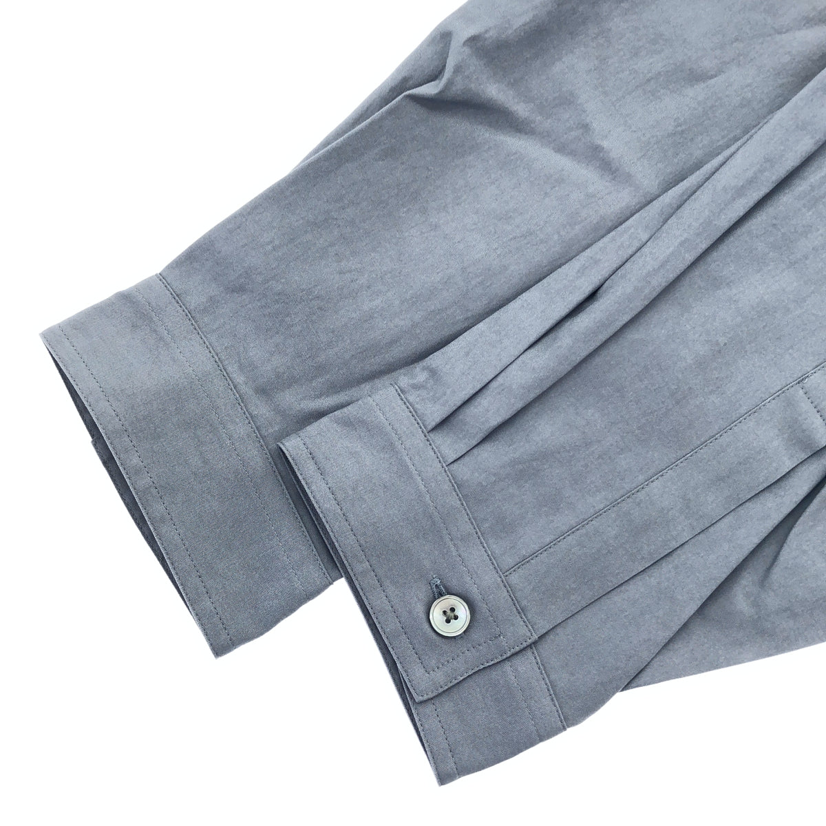 AURALEE オーラリー 22SS A22SS04TN ダークブルーグレー WASHED FINX TWILL P/O SHIRTS プルオーバーシャツ トップス